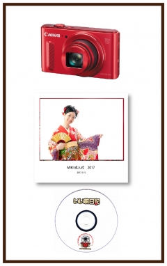 高性能デジカメパック 3日間プラン 成人式用 フォトブック付 CANON SX610HS